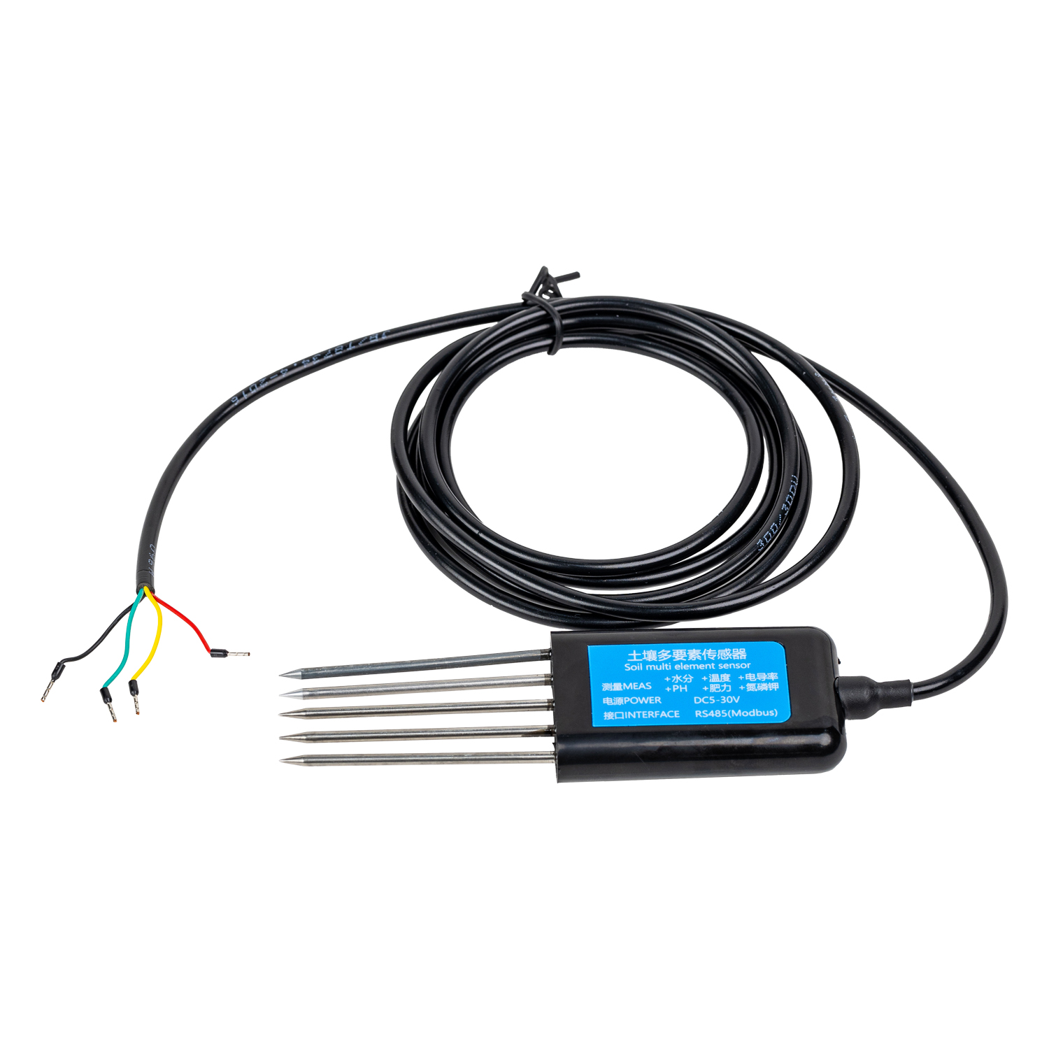 Plant Sensor - جهاز تحليل التربة الزراعية NPK/PH/EC، مستشعر