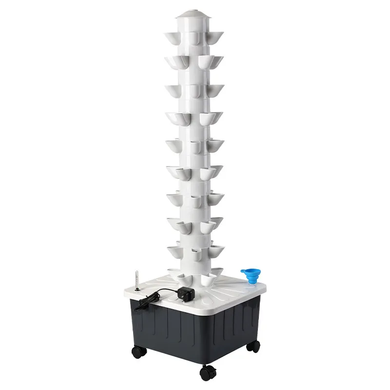 Hydroponic Tower - برج زراعة هيدروبونيك ذكي لنظام الزراعة