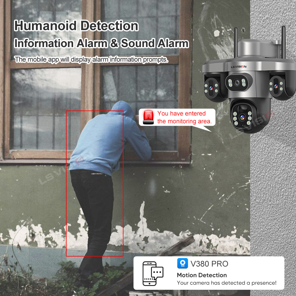LS VISION عدسة متعددة 3 شاشة و - مراجعة Garden Camera وسعره