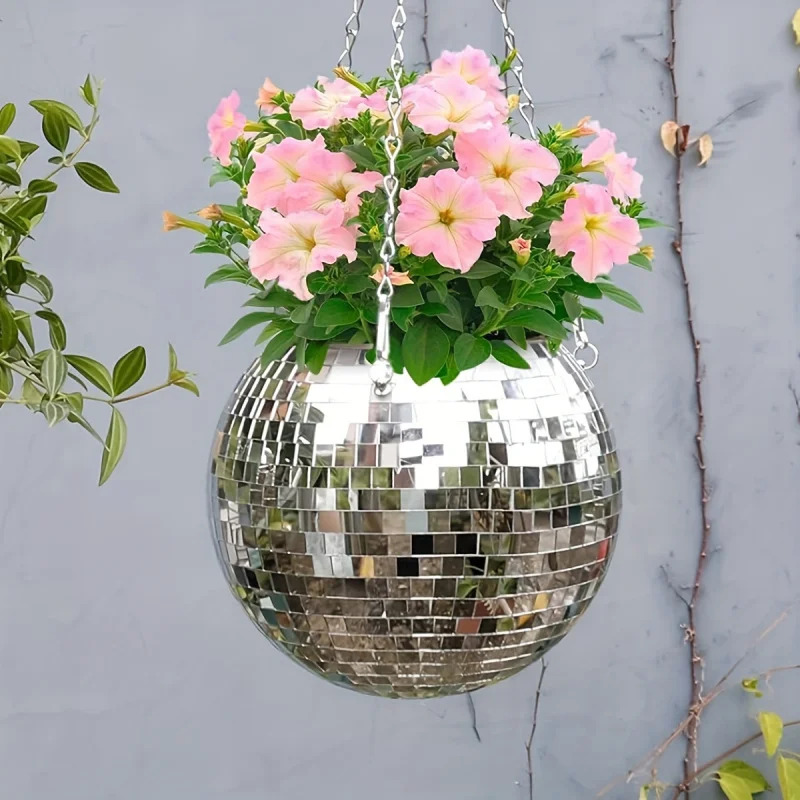 زارع كرات ديسكو مرآة معلقة مست - مراجعة Self Watering Planter وسعره