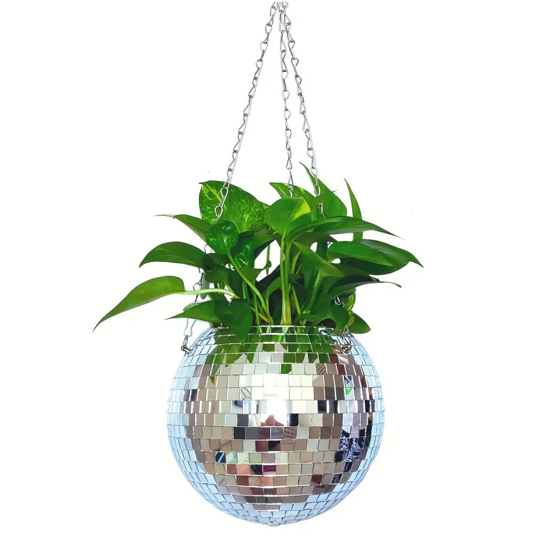 زارع كرات ديسكو مرآة معلقة مست - مراجعة Self Watering Planter وسعره