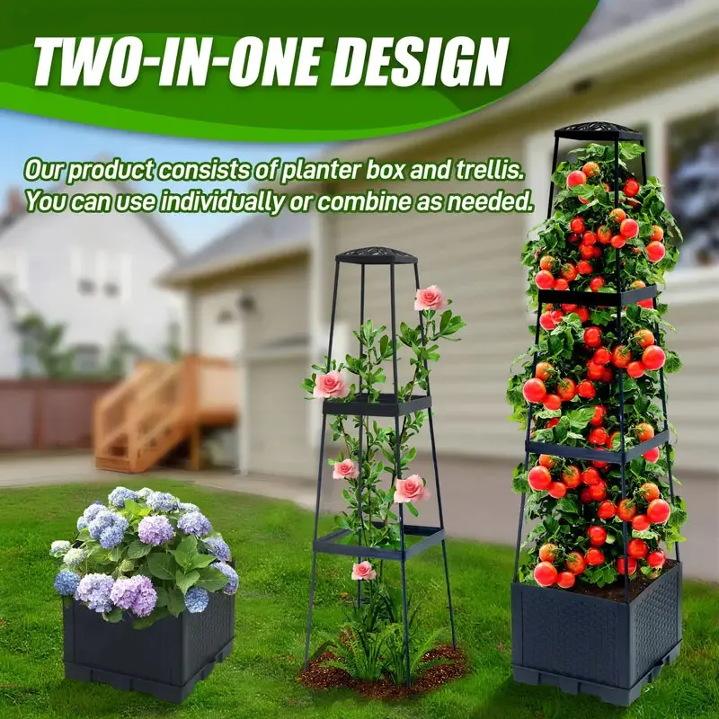 برج الطماطم مع صندوق زراعة ذات - مراجعة Hydroponic Tower وسعره