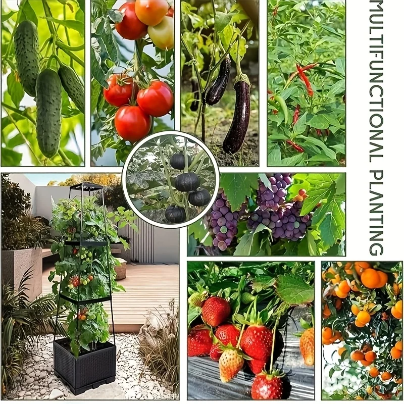 برج الطماطم مع صندوق زراعة ذات - مراجعة Hydroponic Tower وسعره
