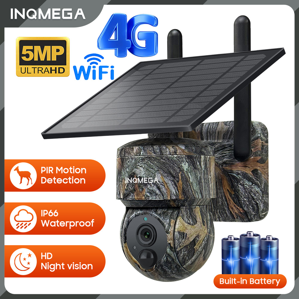 INQMEGA 5MP 4G / WIFI كاميرا أ - مراجعة Garden Camera وسعره