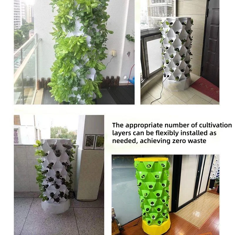 برج زراعة عمودي بنظام الزراعة  - مراجعة Hydroponic Tower وسعره