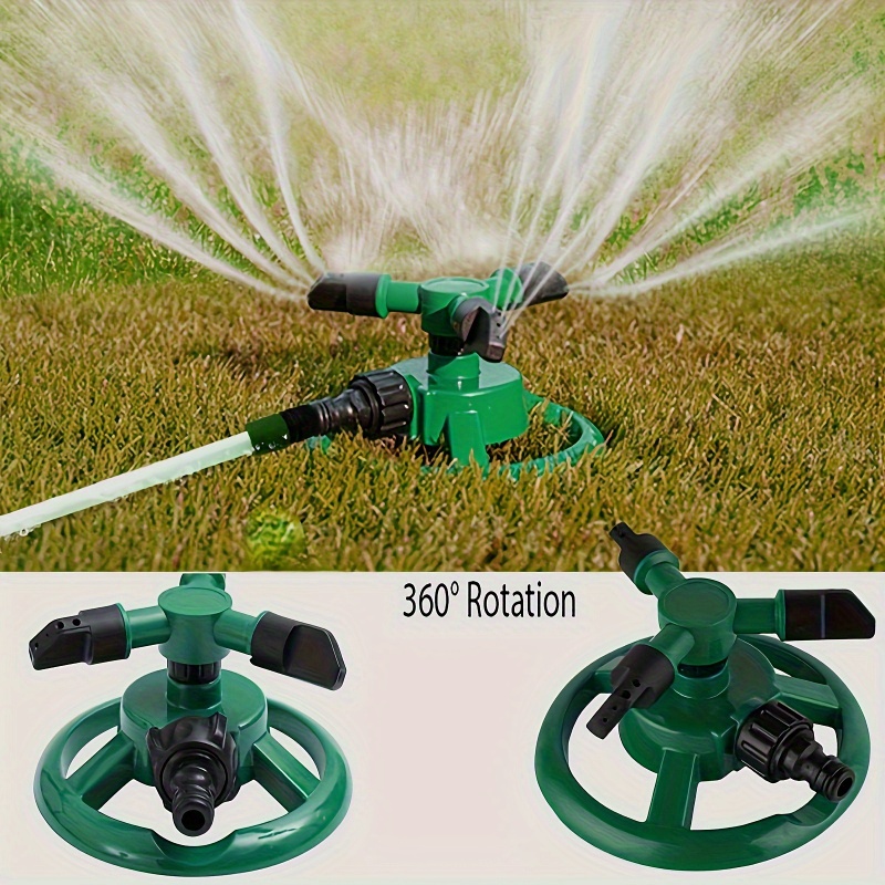 360 °   فوهة دوارة أوتوماتيكية - مراجعة Automatic Watering وسعره