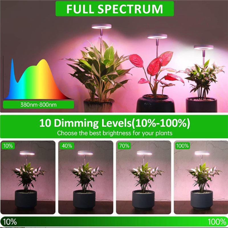 مصباح نمو النباتات FYBL-LED، ط - مراجعة Plant Grow Light Full Spectrum وسعره