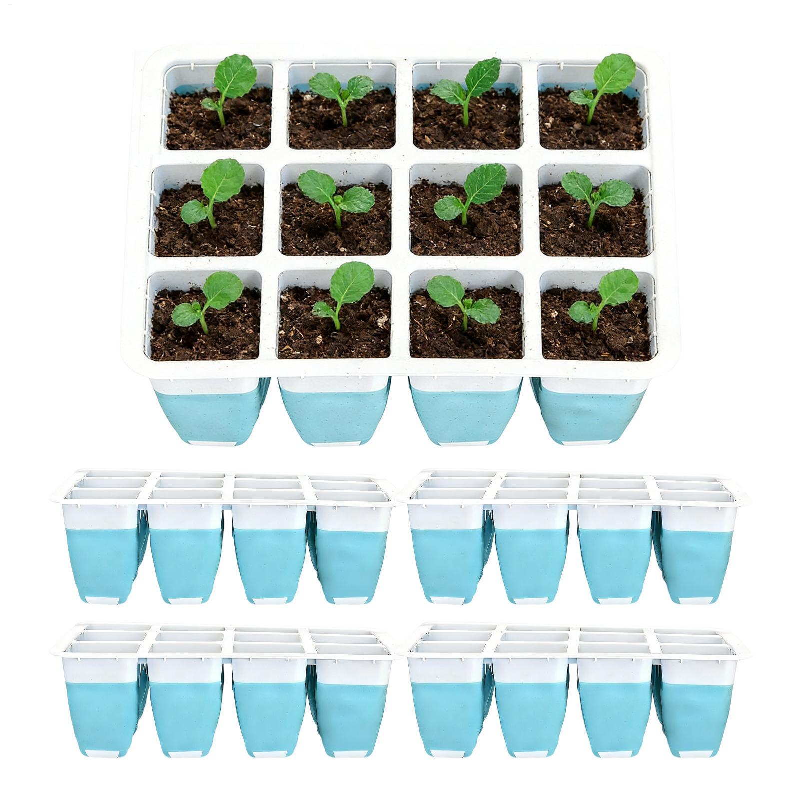 مجموعة من 5 صواني سيليكون لبدء - مراجعة Indoor Garden Kit وسعره