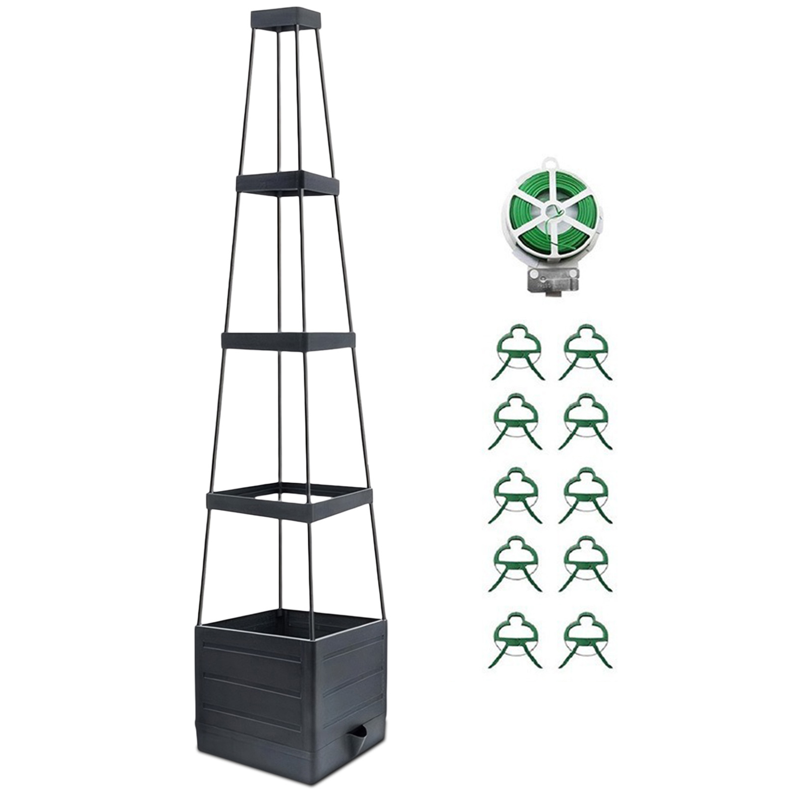 صندوق زراعة مرتفع مع سياج للنب - مراجعة Self Watering Planter وسعره