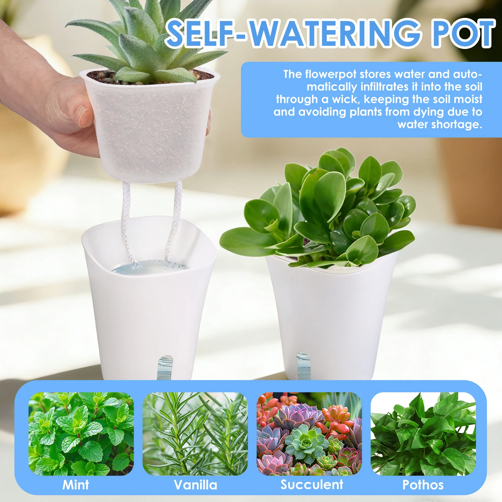 10 قطع من أواني الزرع ذاتية ال - مراجعة Hydroponic Grow Pod وسعره