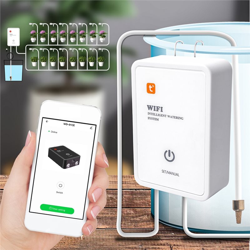 جهاز ABMR-Tuya الذكي للتحكم في - مراجعة Smart Garden System وسعره