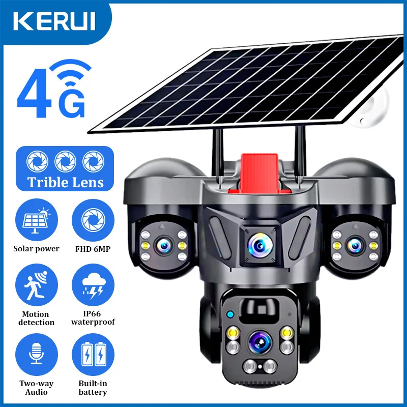 KERUI V380 Pro في الهواء الطلق - مراجعة Garden Camera وسعره