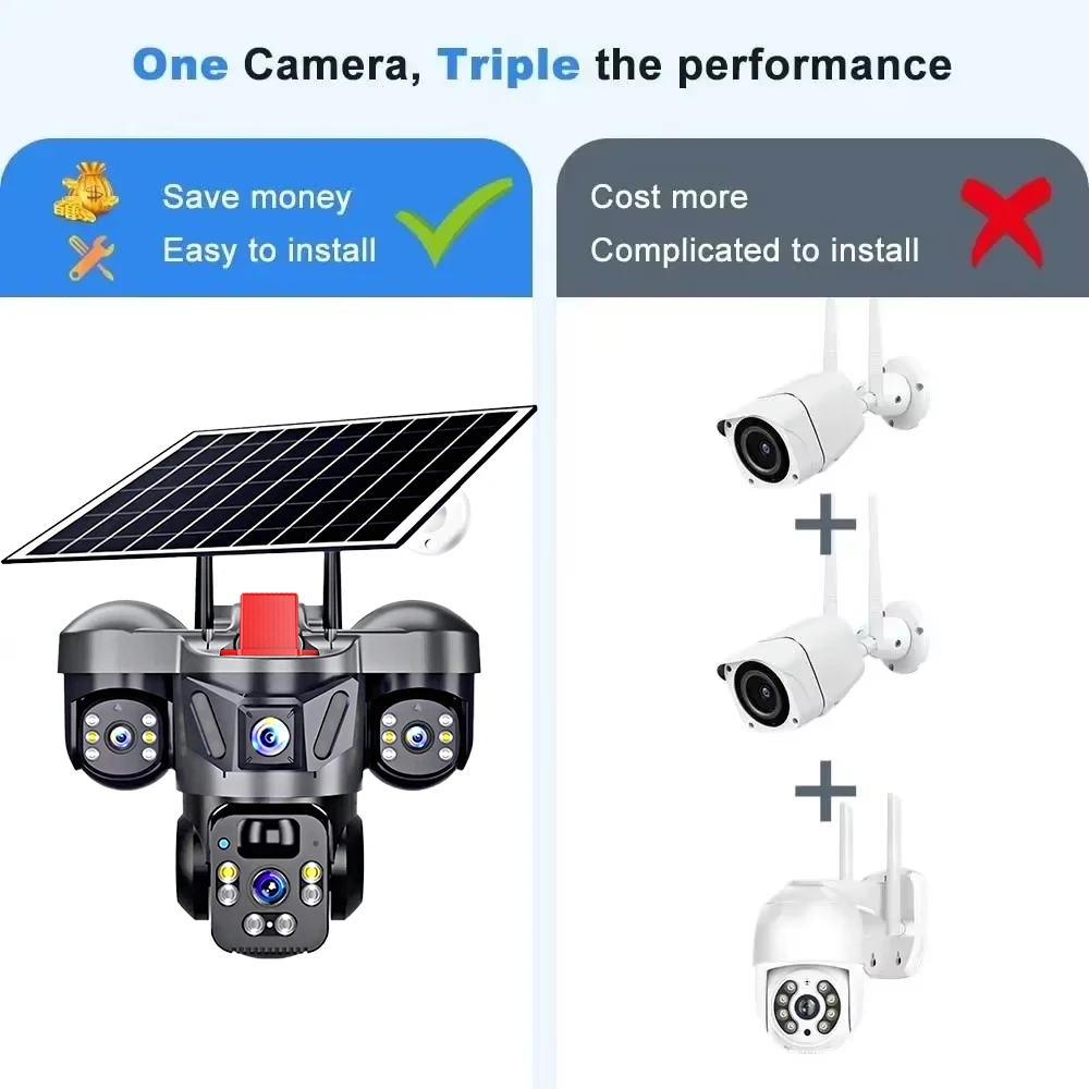 KERUI V380 Pro في الهواء الطلق - مراجعة Garden Camera وسعره