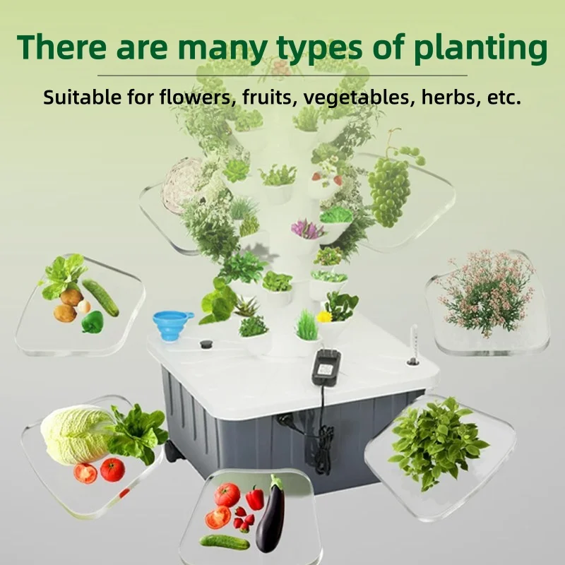 برج زراعة هيدروبونيك ذكي لنظام - مراجعة Hydroponic Tower وسعره